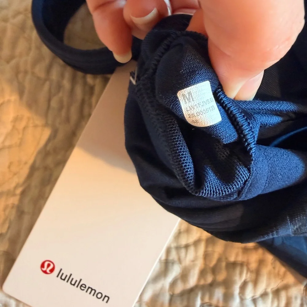 Lululemon Athletica Navy Crop Top
